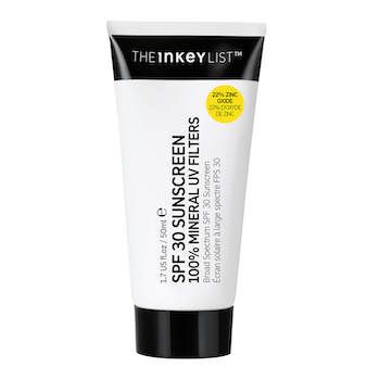 The INKEY List SPF30 krem z filtrem